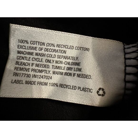 Tabitha Brown x Target Hello There Black Crop Top Size XL - Picture 5 of 5